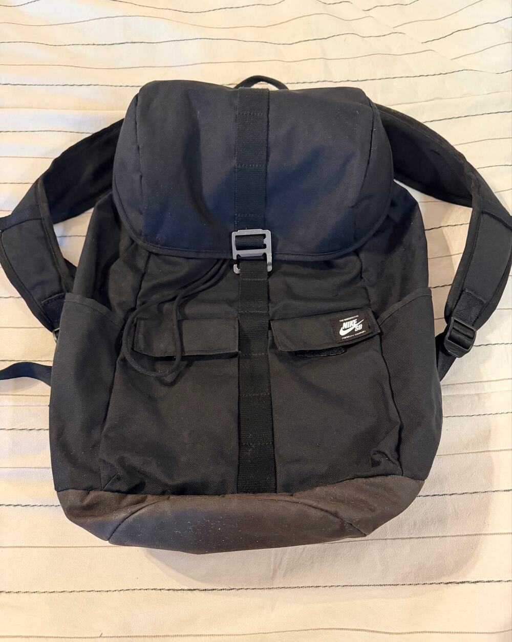 Nike SB Backpack Explore Stockwell Skate Drawstring-Black